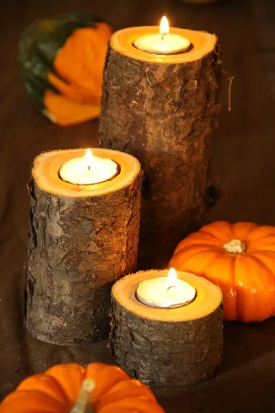 easy fall candle