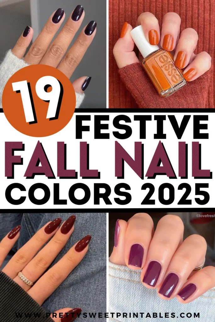 fall nail colors