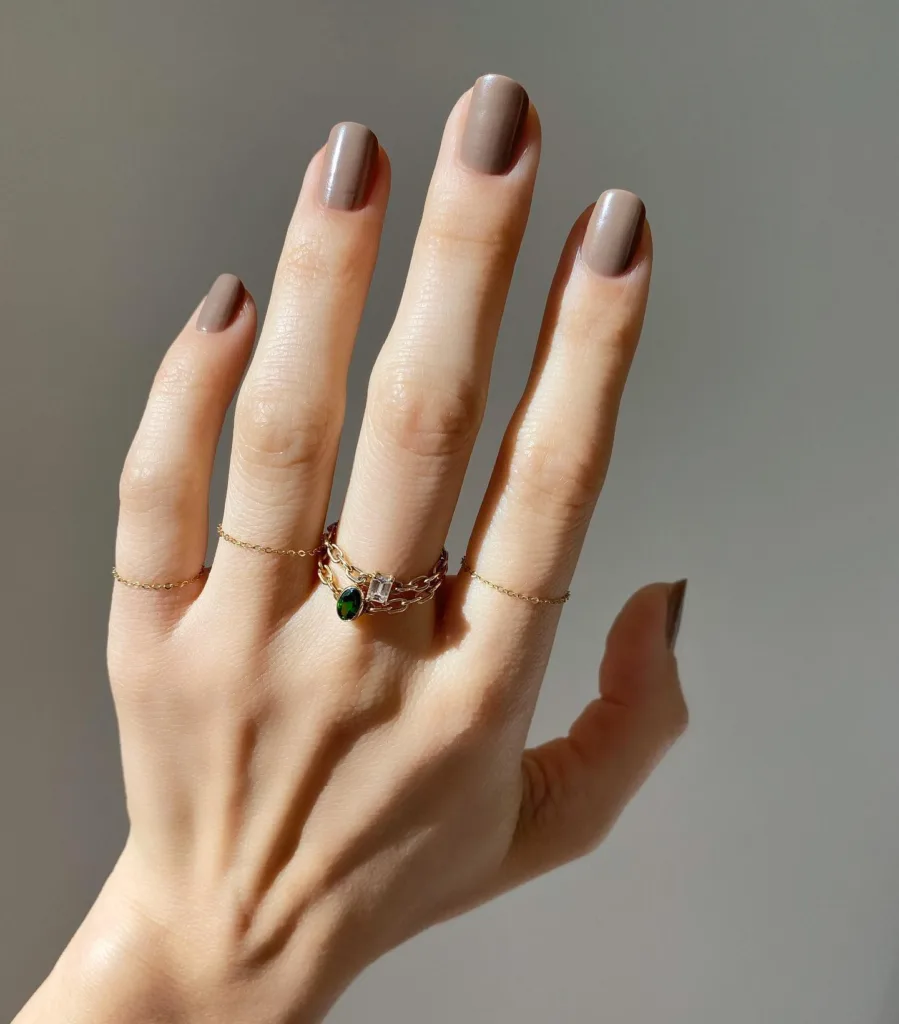 mushroom fall nail colors