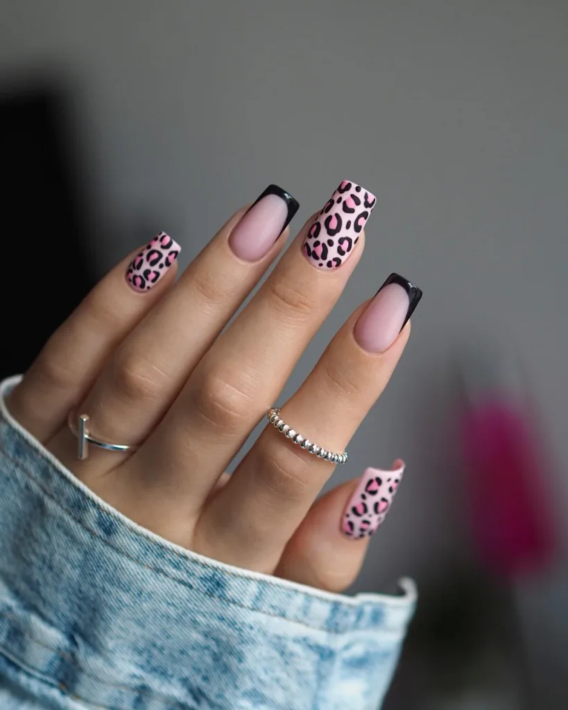 pink panther nails