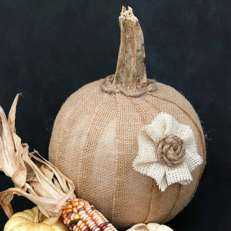 plastic pumpkin bucket makeover