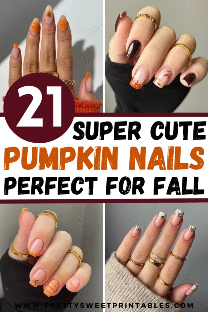pumpkin nails
