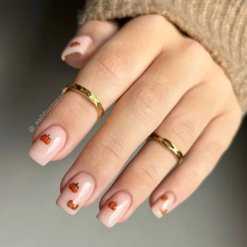 pumpkin nails featured
