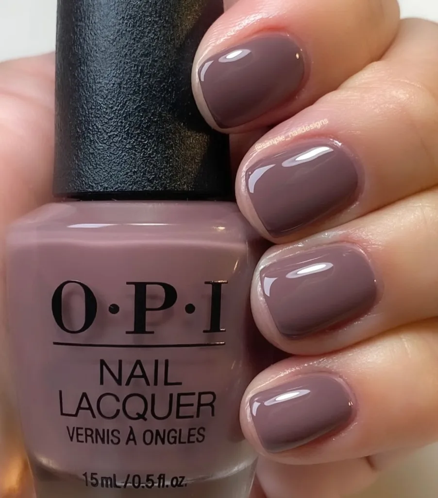 taupe fall nail colors