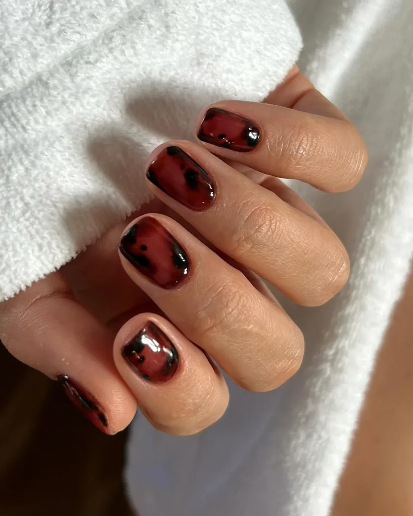 tortoiseshell nails