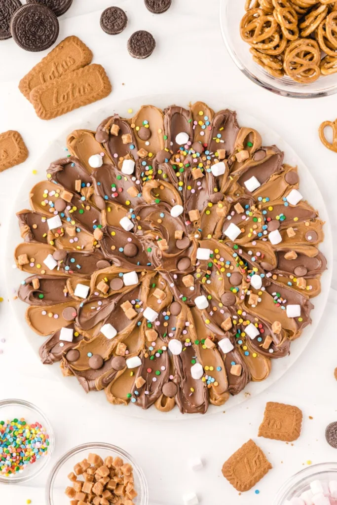 biscoff and Nutella board