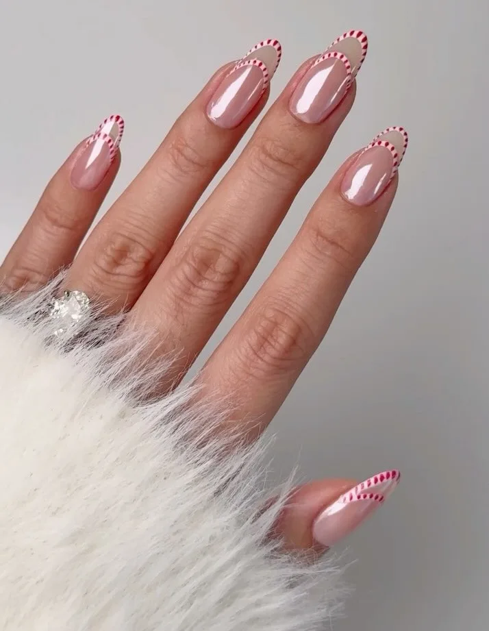 candy cane glaze