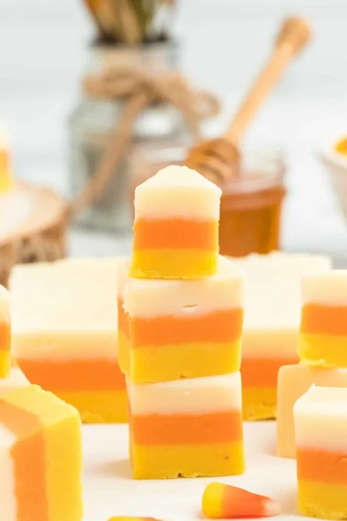 candy corn fudge