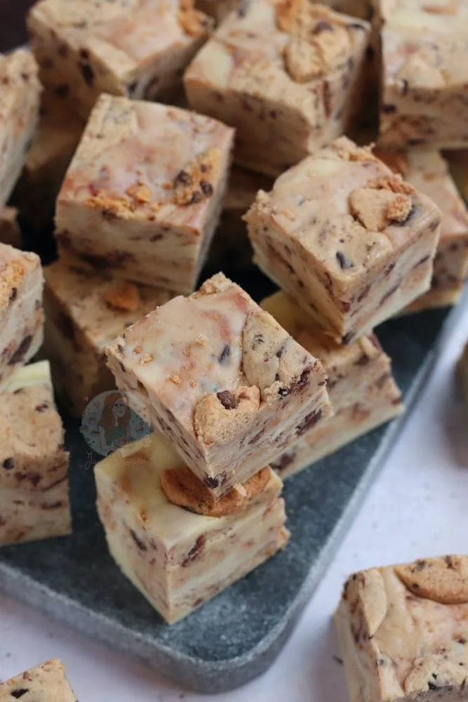 cookie dough fudge