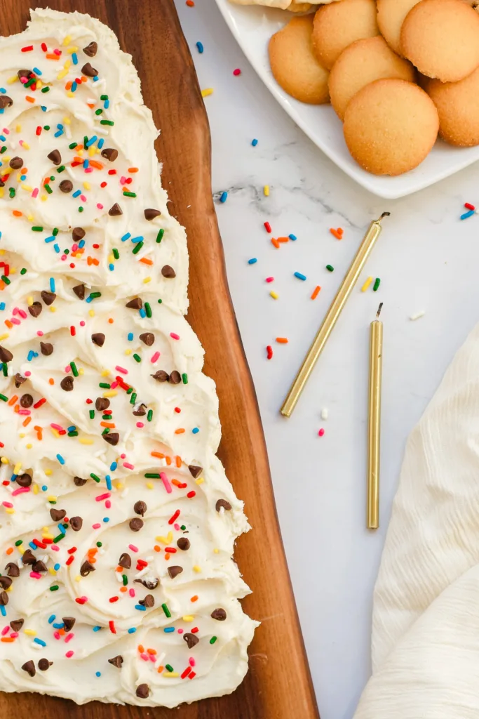 dessert butter cream board