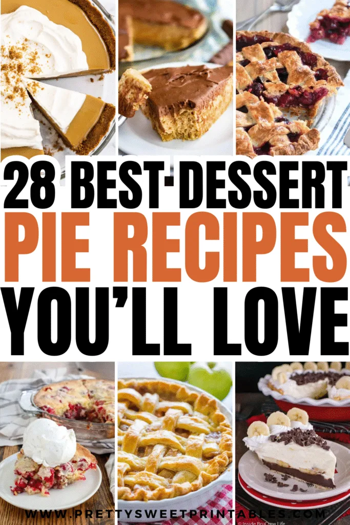 dessert pie recipes