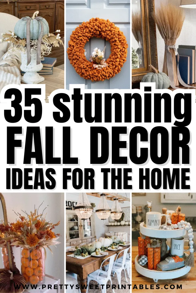fall decor ideas for the home