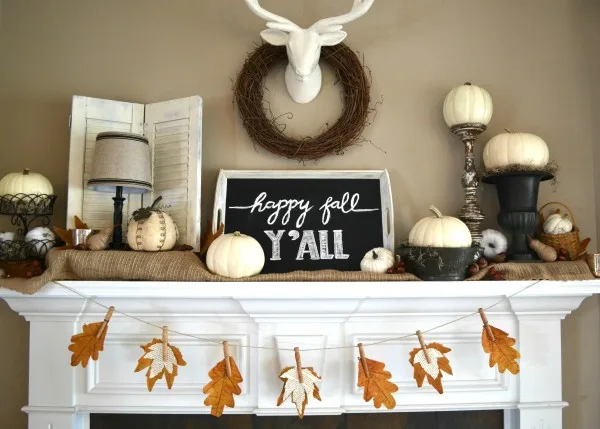 fall leaf book