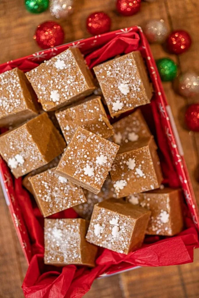 gingerbread fudge