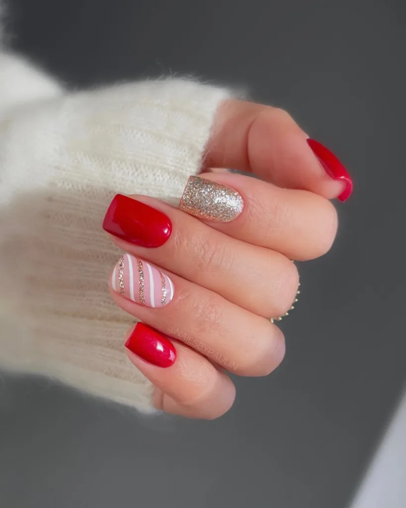 gold and white glitter