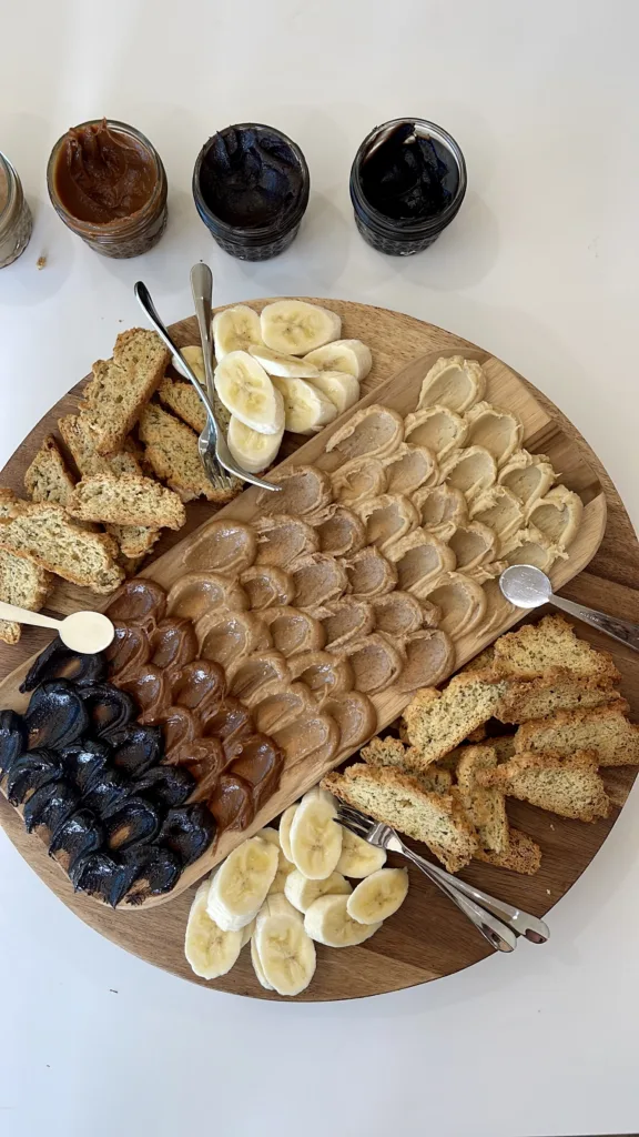 homemade cookie butter board