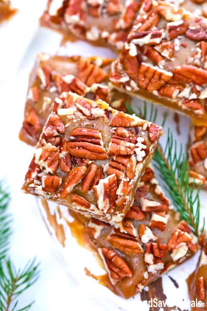 pecan pie fudge