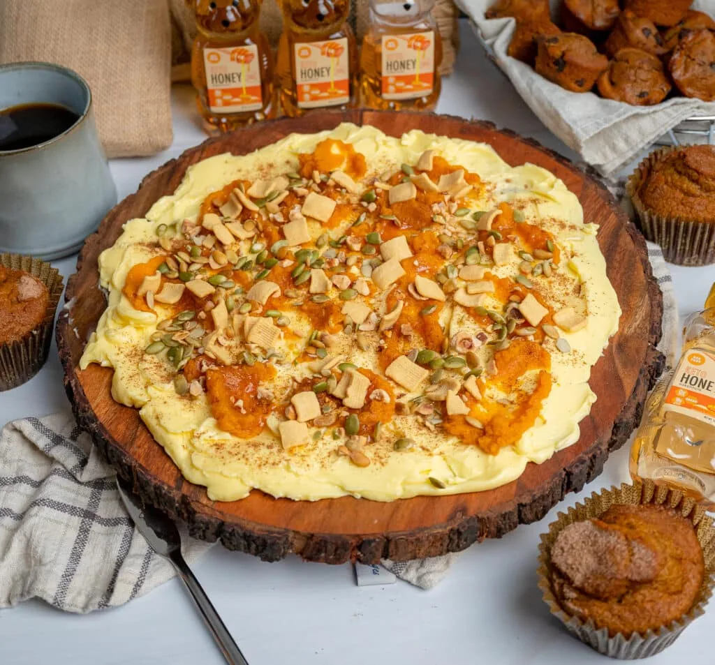 pumpkin spice butter board