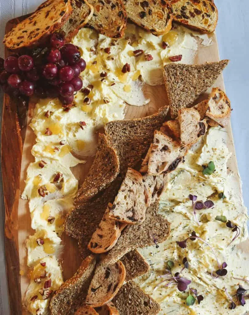 sweet & savory butter board