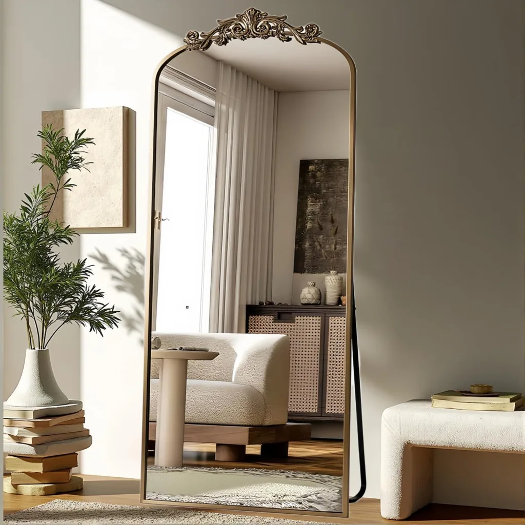 arched full length mirror