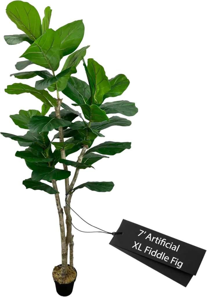 artifical fiddle leaf fig tree