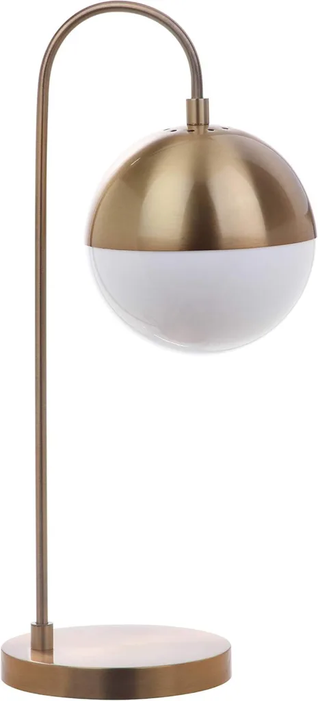 brass orb light