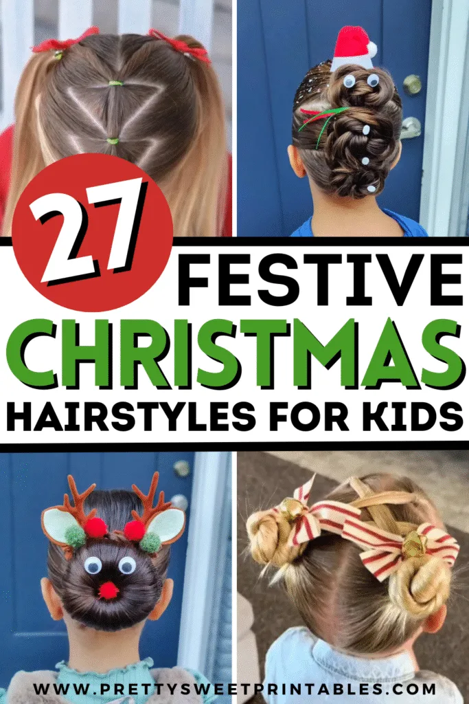 christmas hairstyles for kids