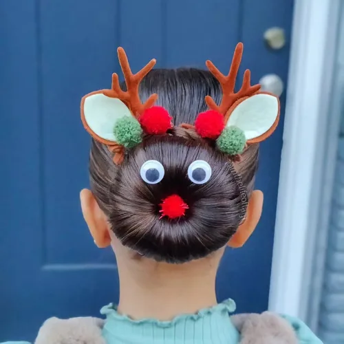 christmas hairstyles for kids featured
