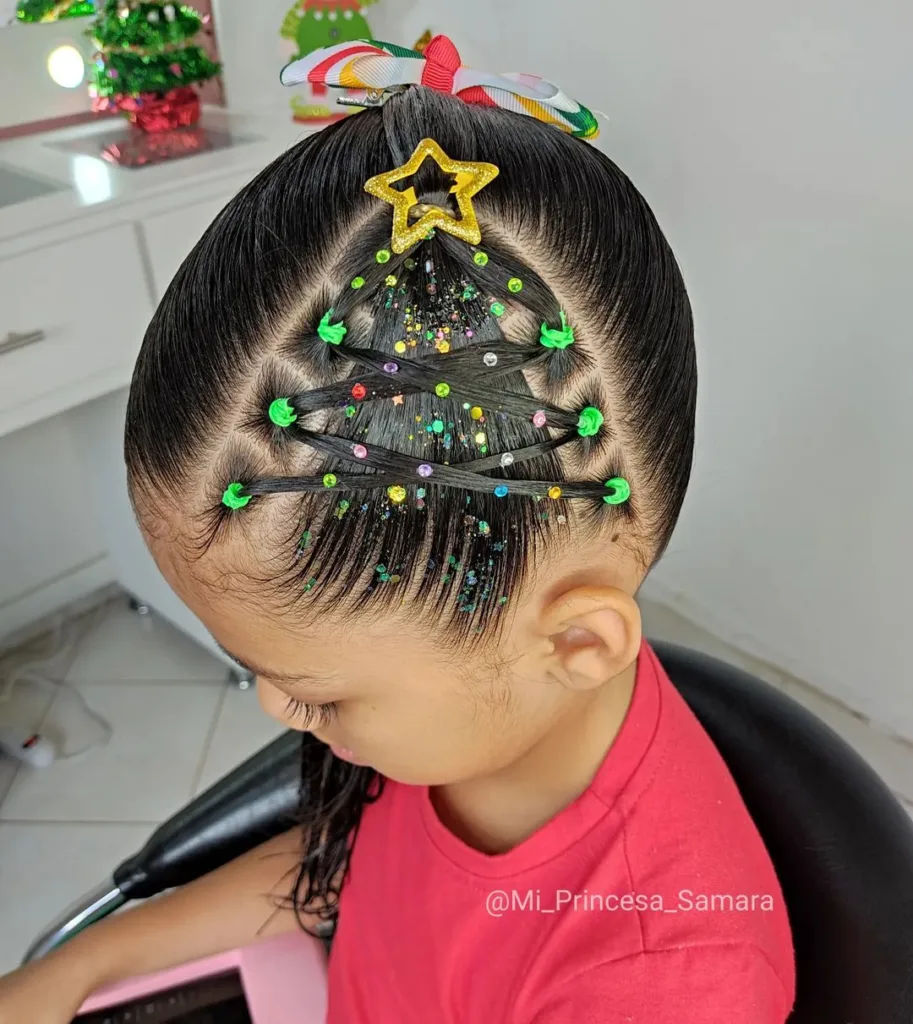 christmas tree braided