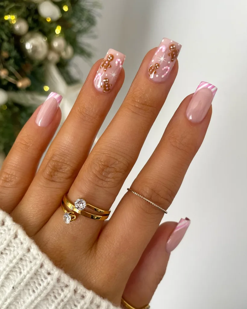 gingerbread & candy canes