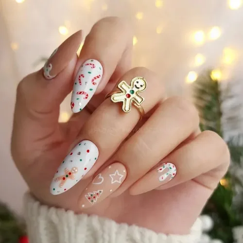 gingerbread nails featured