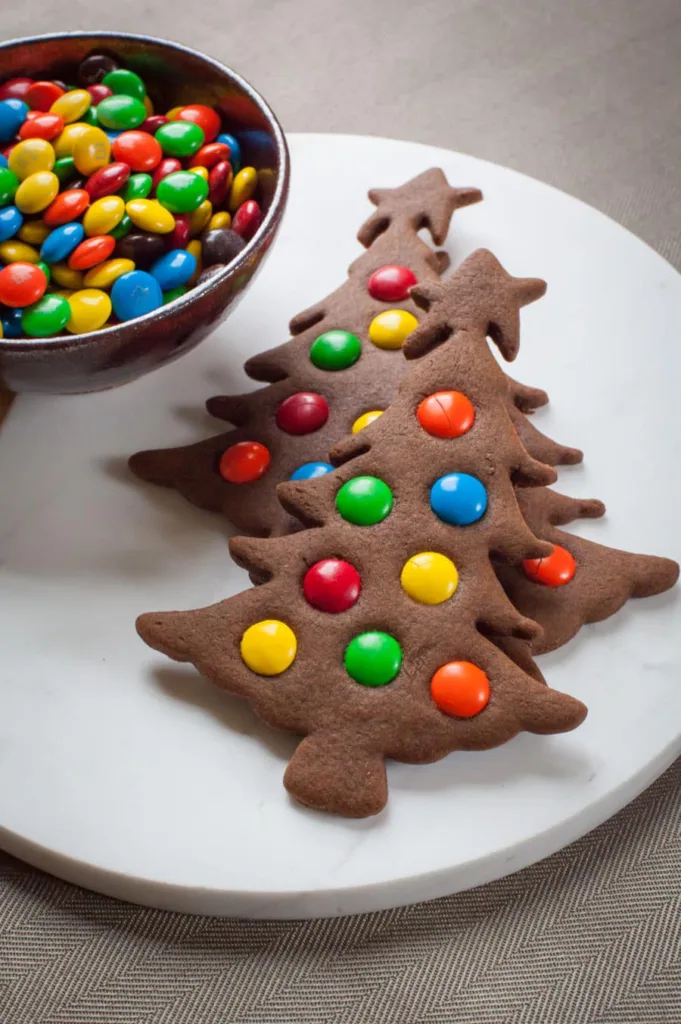 gingerbread tree cookies