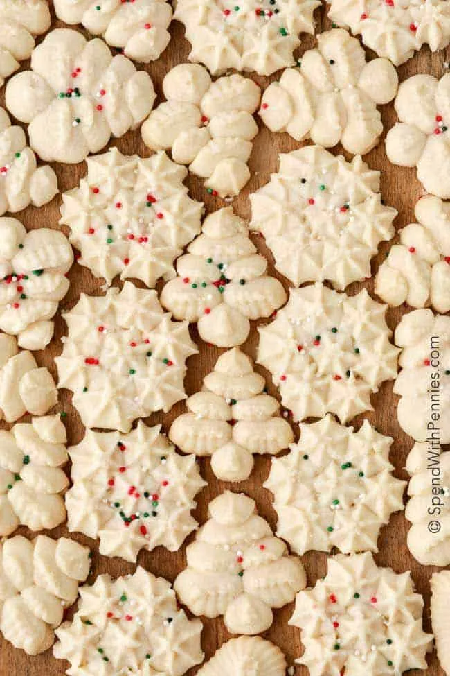grandmas shortbread Christmas cookies
