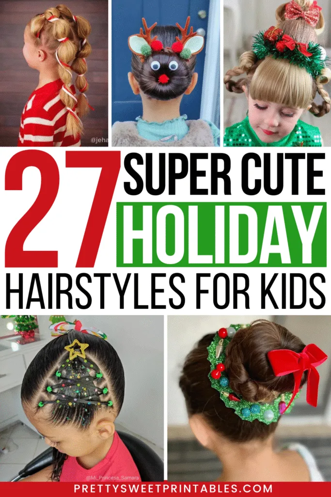 holiday hairstyles for kids
