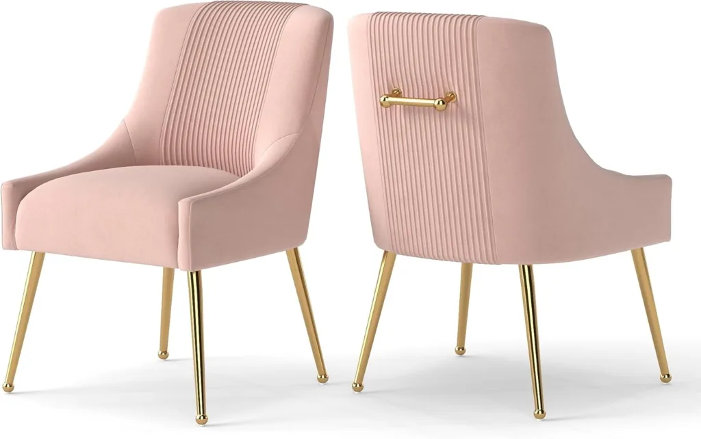 velvet dining chairs