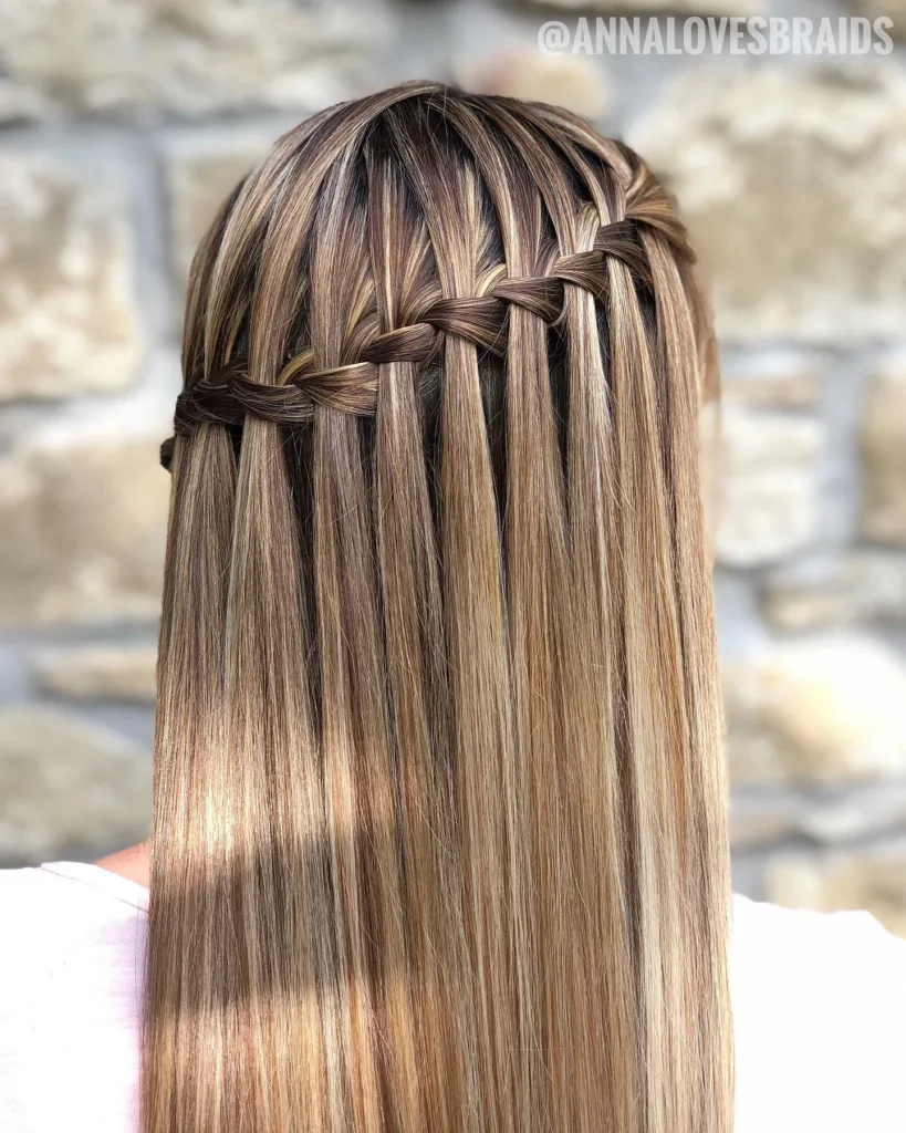 waterfall braid