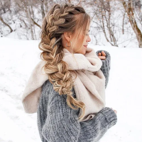 winter braid hair featured
