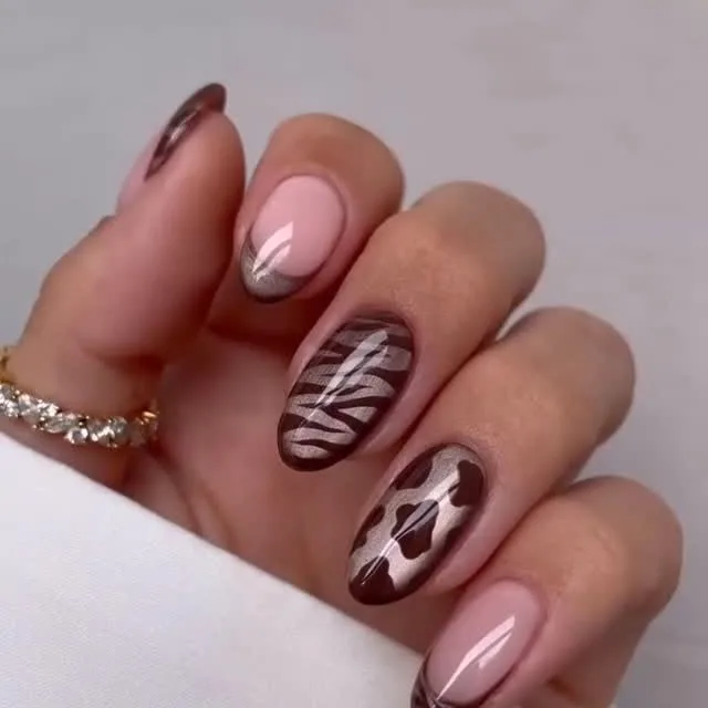 animal print cat eye