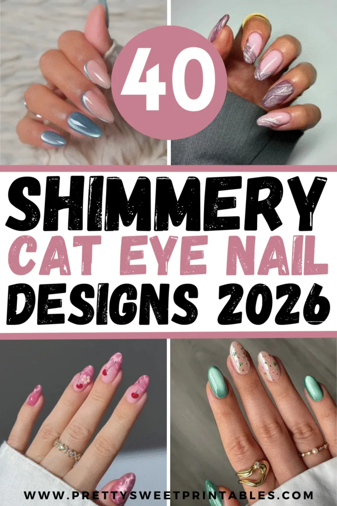 cat eye nail designs
