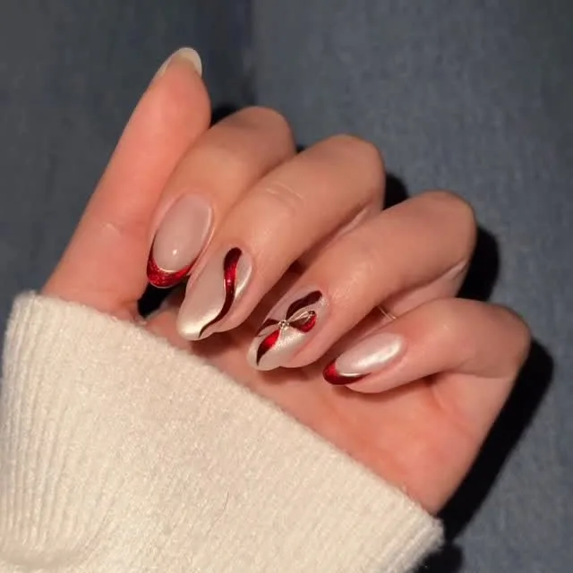 magnetic christmas bows