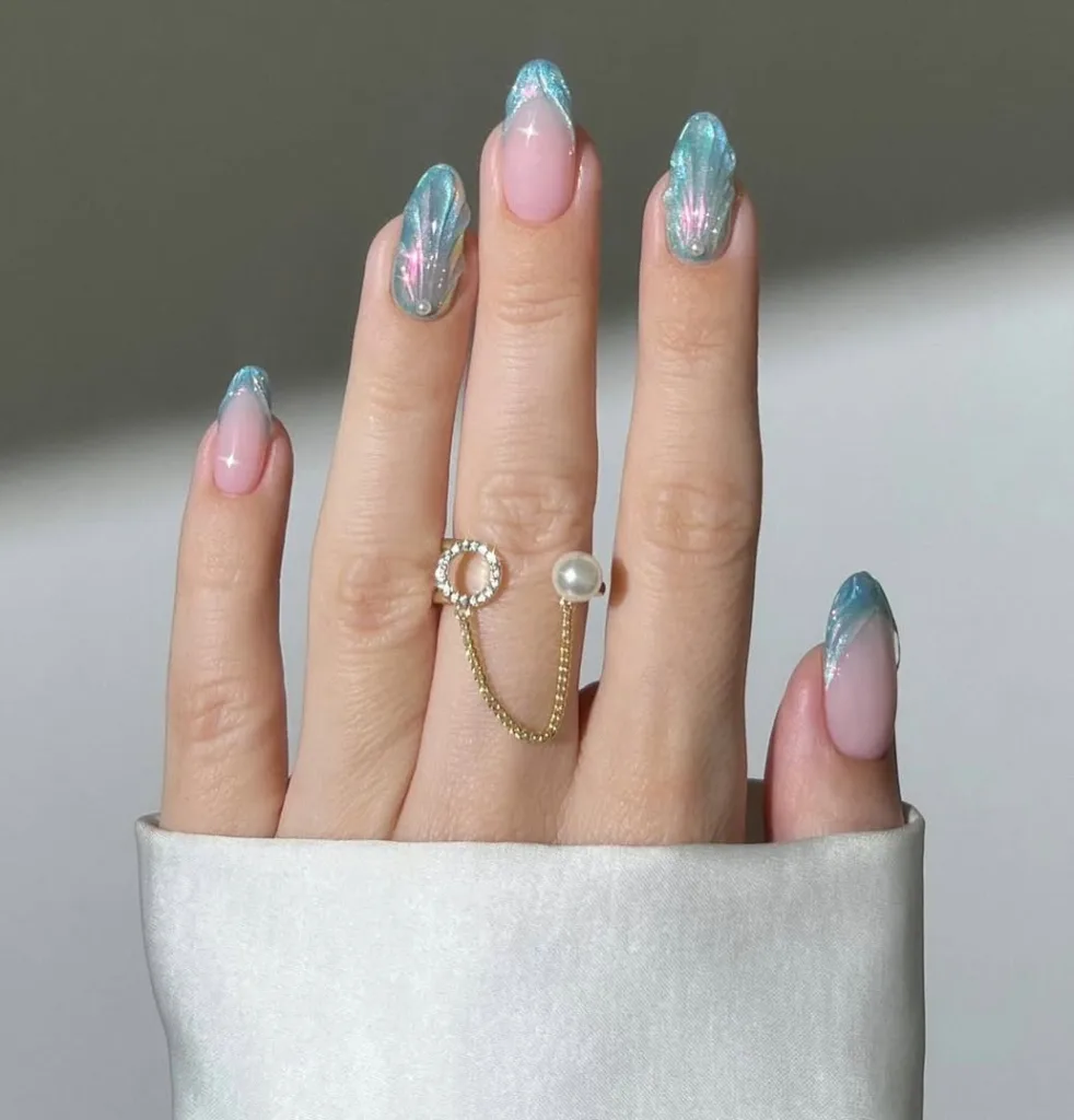 magnetic mermaid nails