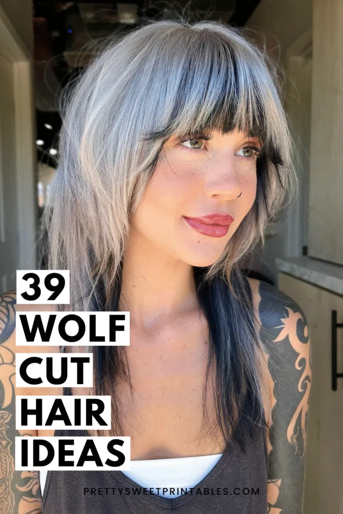 wolf cut hair wolf cut hair