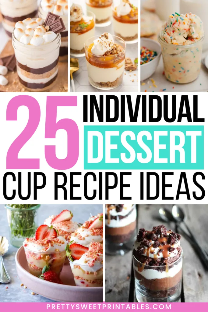 dessert cup recipe ideas