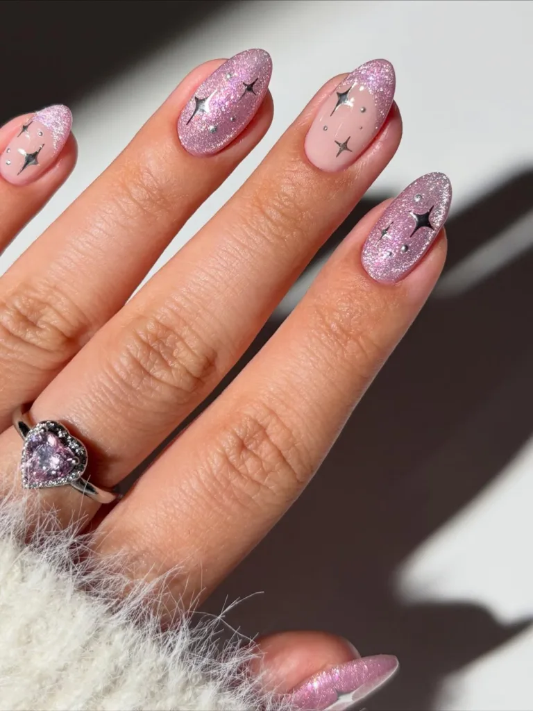 pink celestial cat eye