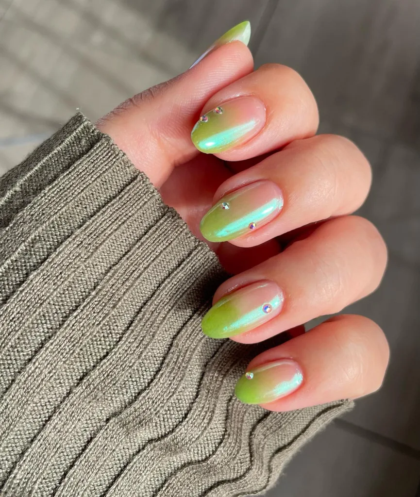 glazed green frenchies