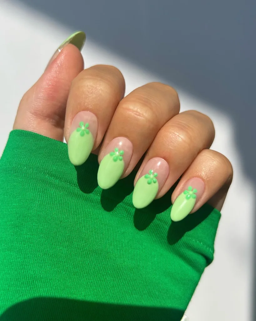 pretty green flowers