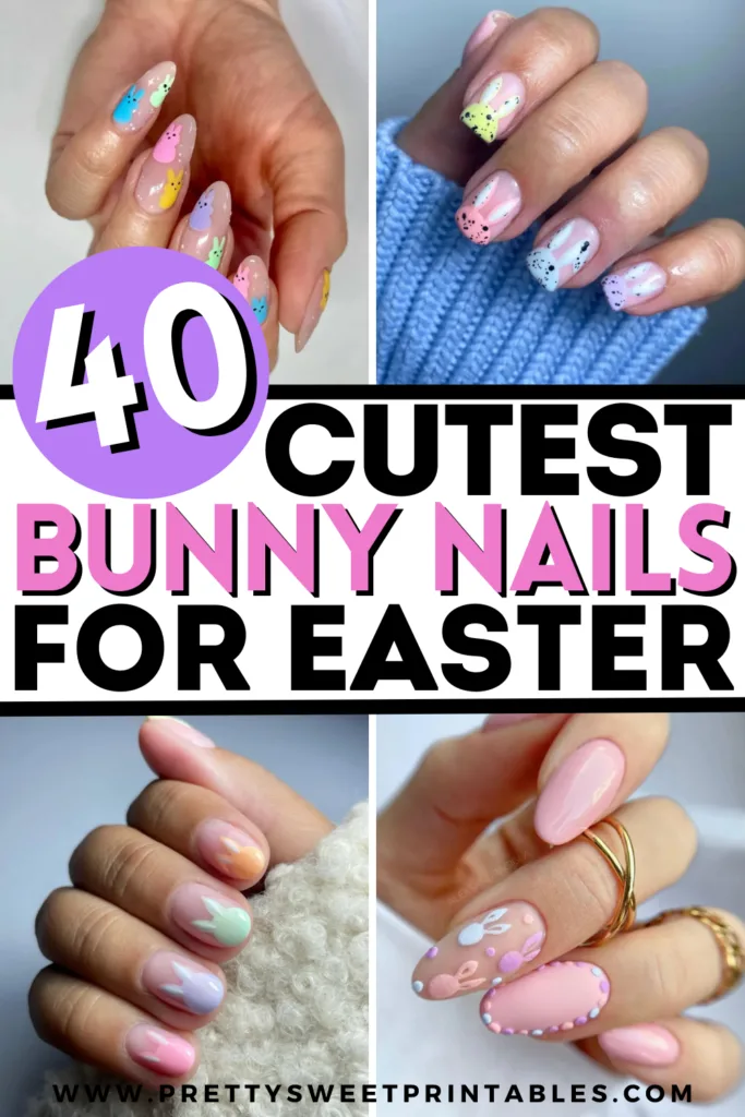 bunny nails bunny nails