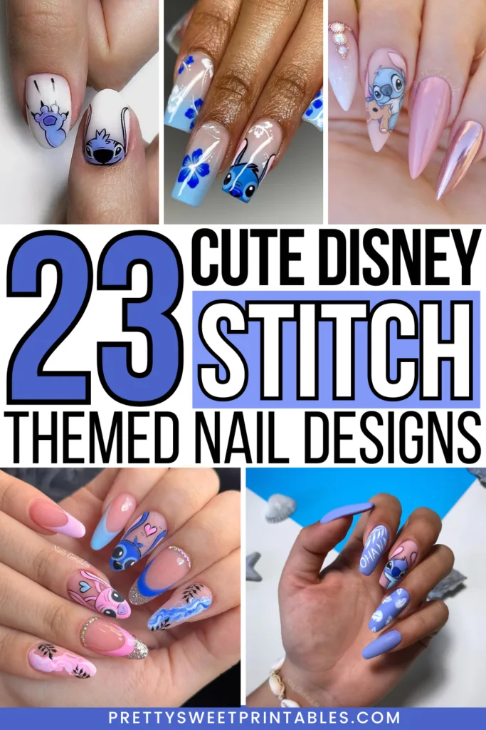 stitch nail designs