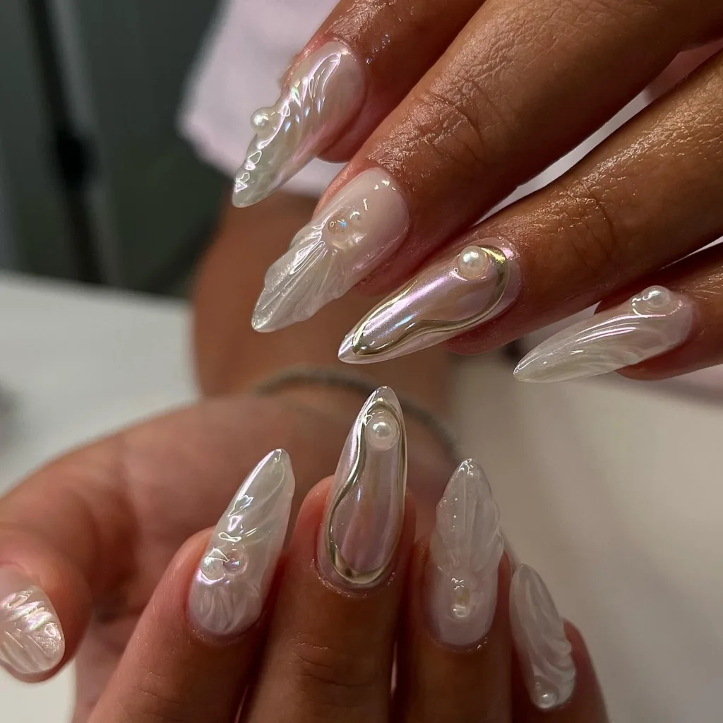 pearly seashells