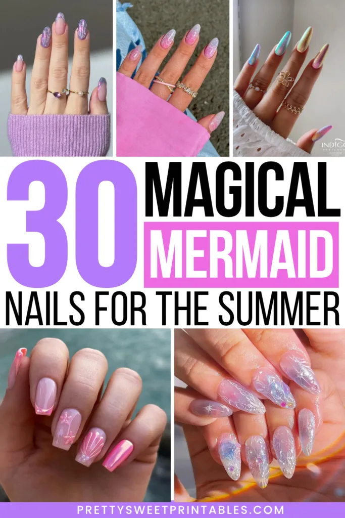 mermaid nails mermaid nails